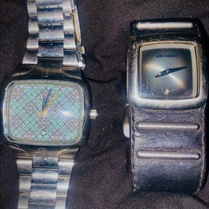 Two Nixon Watches- The Duchess and The Player.